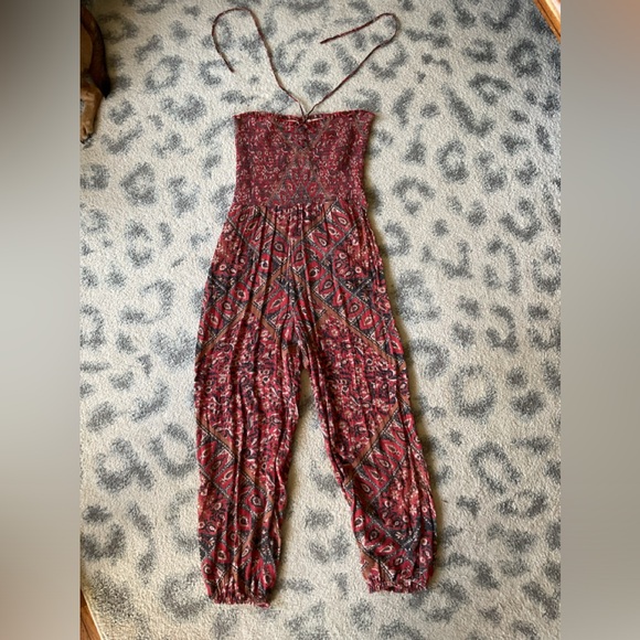 Bohemian Beauty Gauzy Bohemian Balloon Jumpsuit - Picture 13 of 13